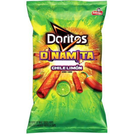 Dinamita Chile Limon Rolled Flavored Tortilla Chips