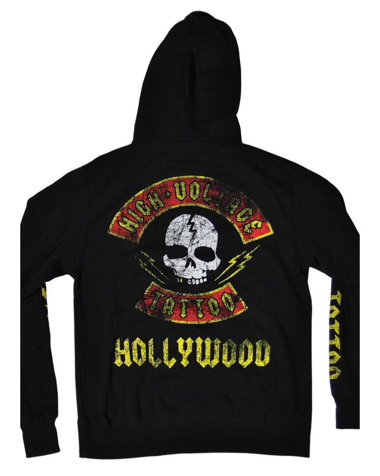 HIGH VOLTAGE TATTOO HOODIE