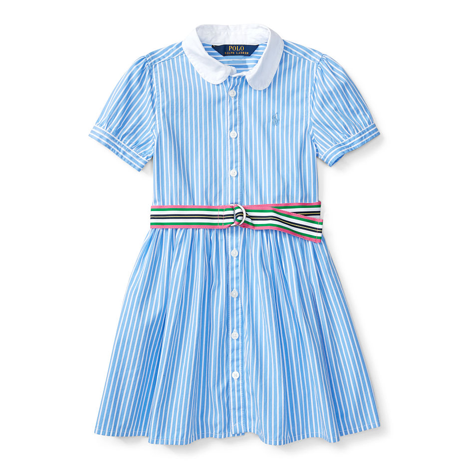 Ralph Lauren - striped cotton shirtdress