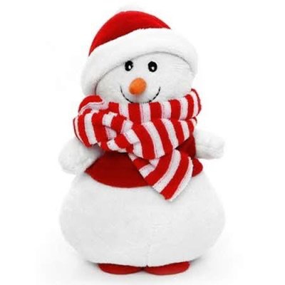 Snowman hot pack doll