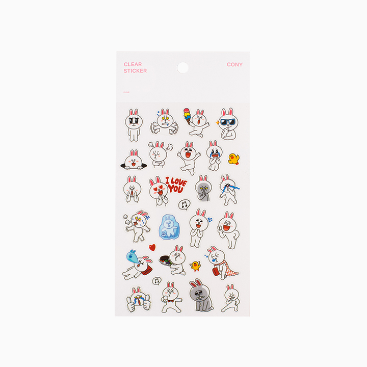 Line Friends Cony stickers