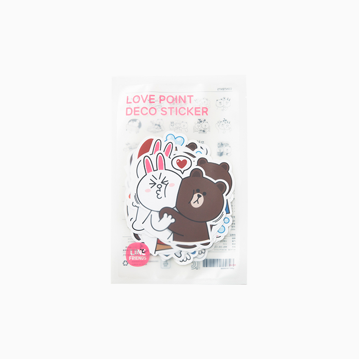 Line Friends Cony and brown Stickers