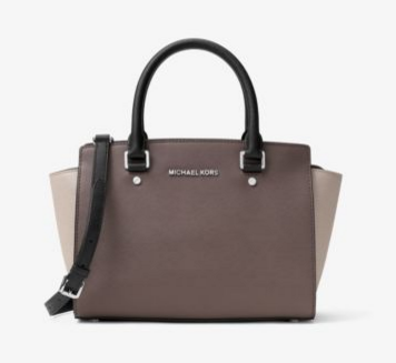 Micheal Kors Selma colour block hand bag..