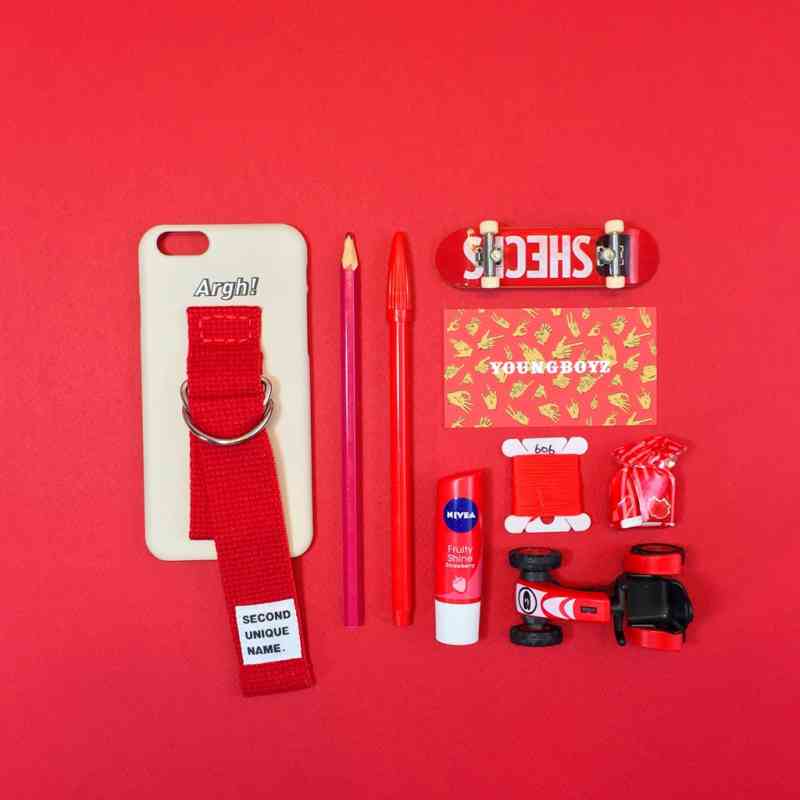 Young Boyz Sun Case Ivory Red