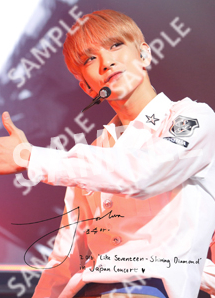 (Size 2L) - SEVENTEEN Shining Diamonds in Japan Photo (Joshua)