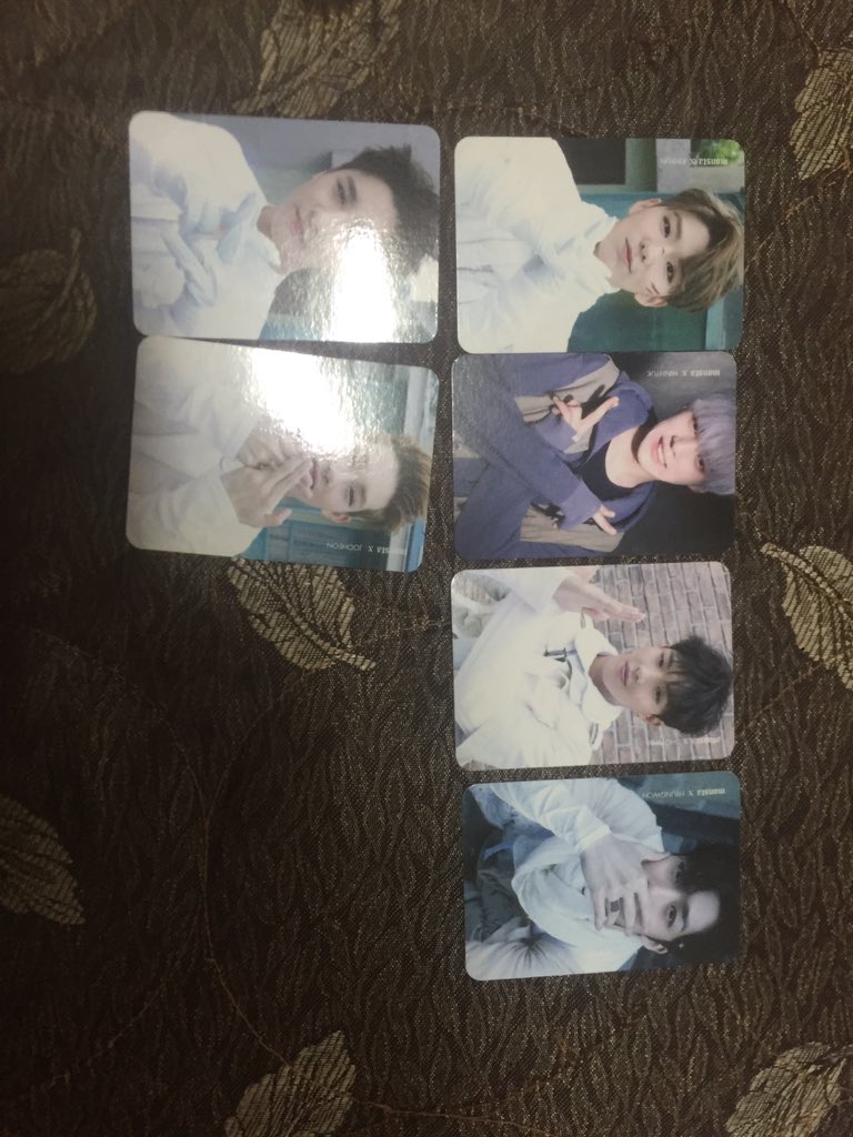 Monsta X All In Broadcasting Photocards