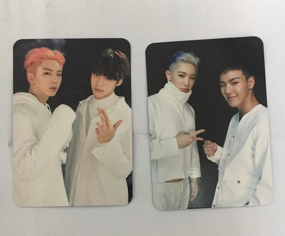 MONSTA X Fighter Broadcasting Photocards