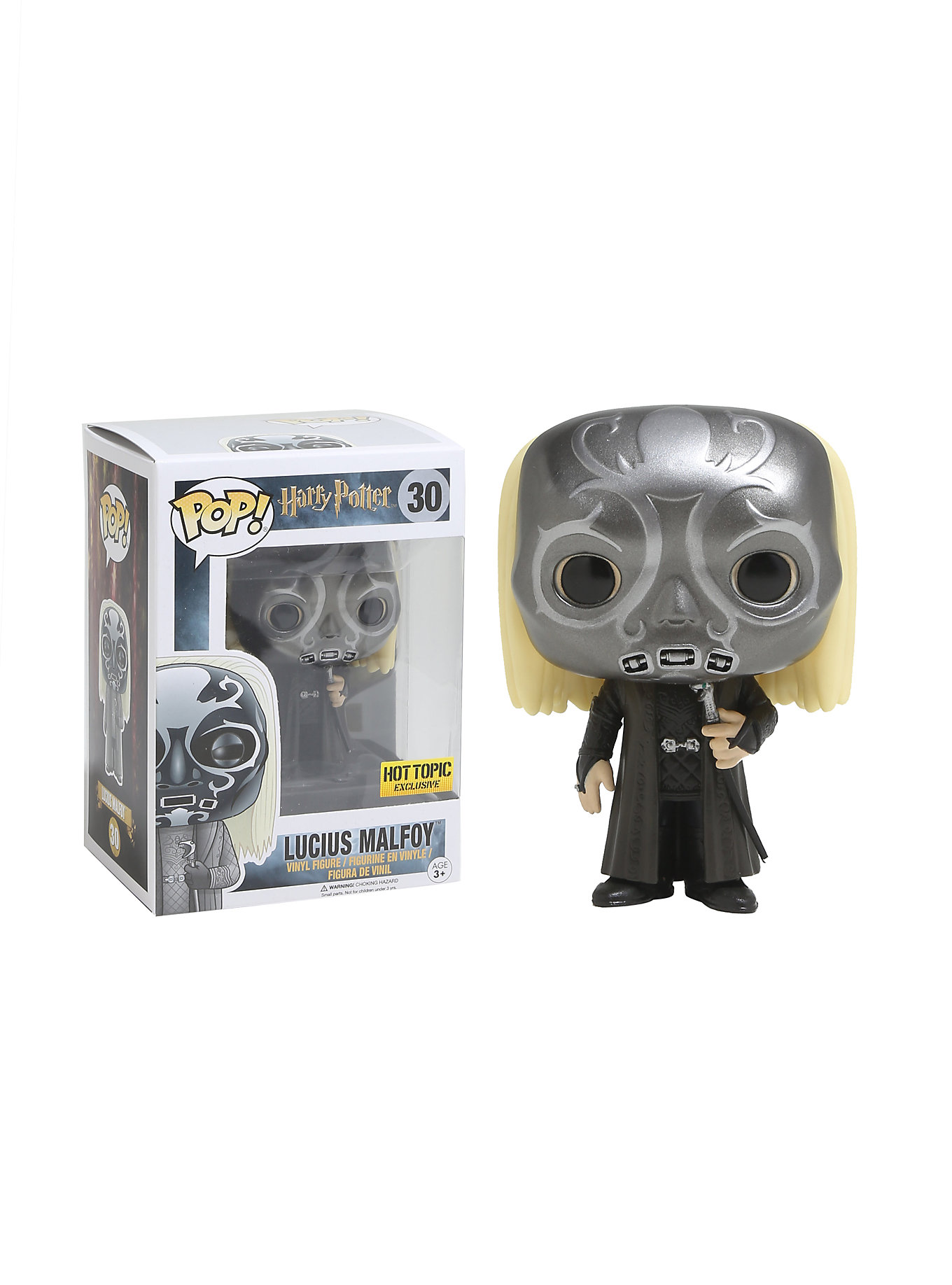 FUNKO HARRY POTTER POP LUCIUS MALFOY (DEATH EATER MASK) VINYL FI