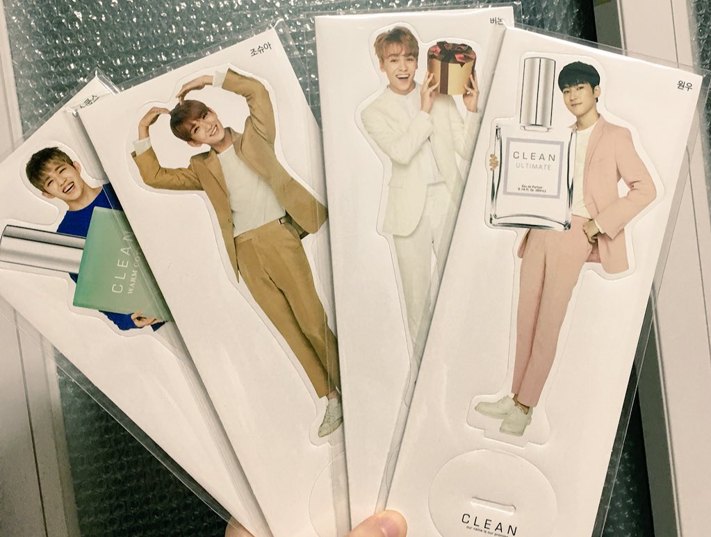 Seventeen X Clean Standees