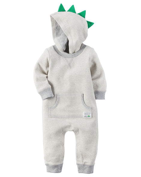 Carter's Hooded French Terry Jumpsuit