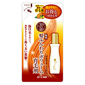 Rohto pharmaceutical 50, hair fluffy hair volume tonic Refill