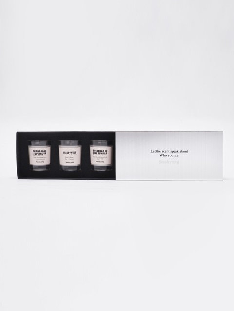 Soohyang Mini Candle Set- Silver