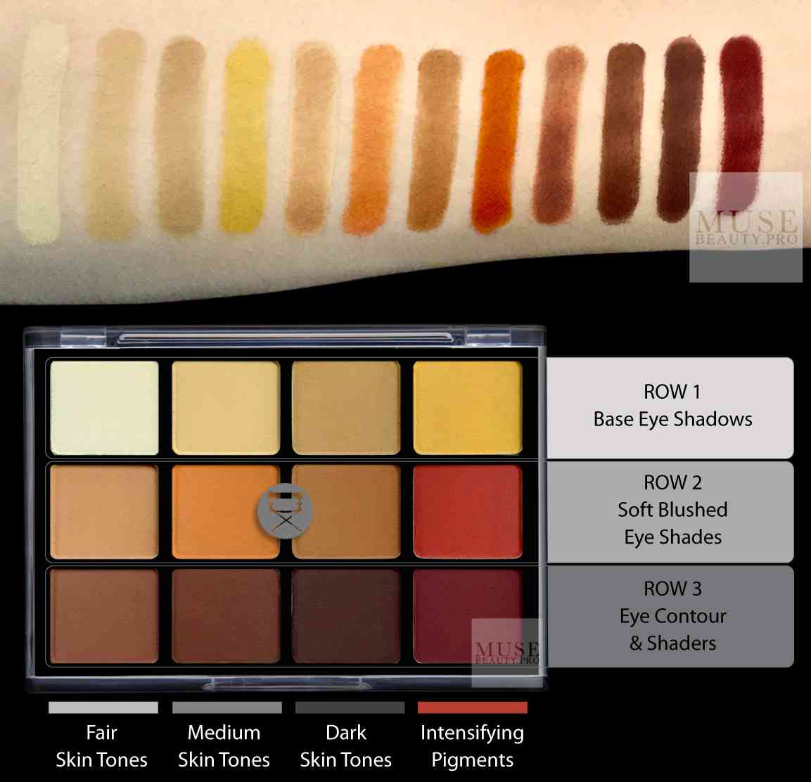 Viseart 10 Warm Mattes