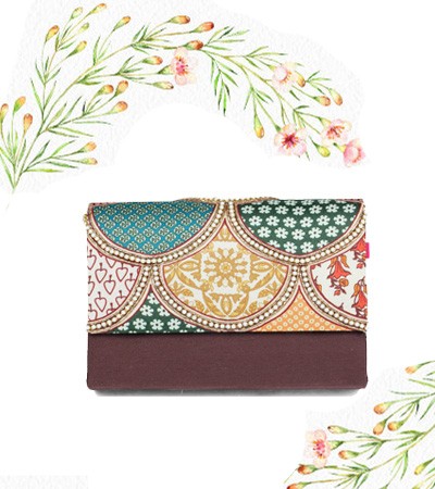 Vians Gul-E-Rehbar Clutch