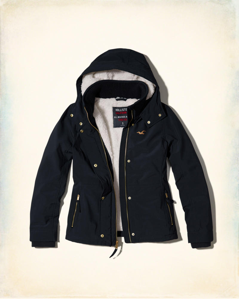 All-Weather Stretch Sherpa-Lined Jacket