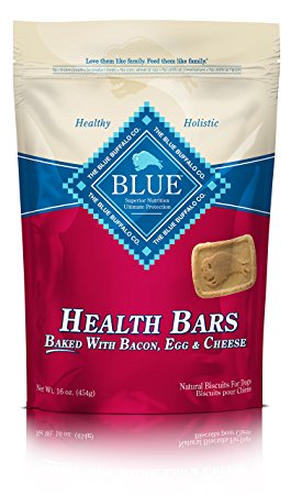 Health Bars Baked with Bacon, Egg & Cheese Dog Treats