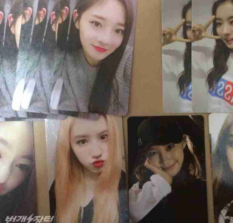 pristin bye hi photocard - yuha