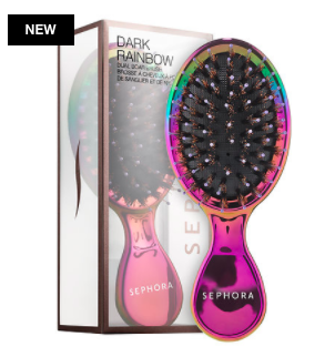 Dark Rainbow Dual Boar Brush