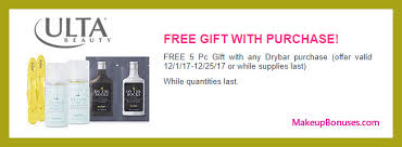 Free 5 piece gift with 30 purchase at Ulta