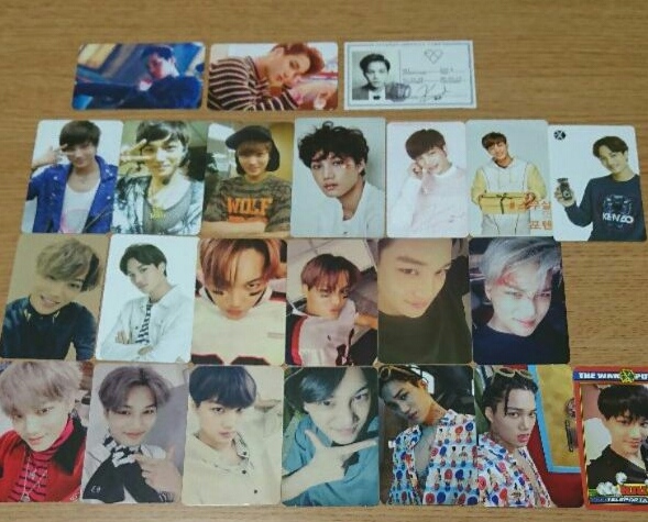 Kai photocard set