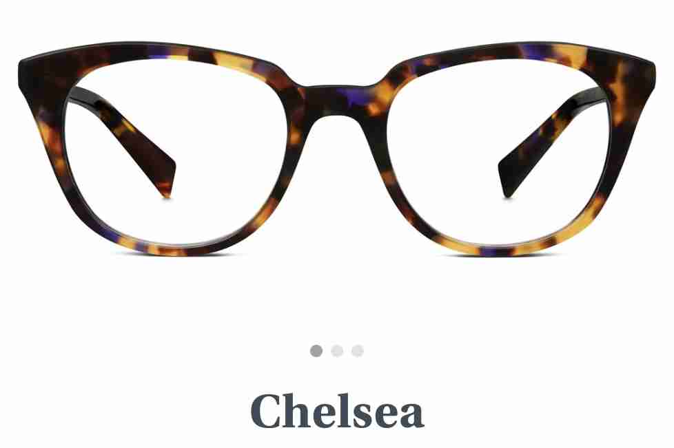 Chelsea Glasses in Violet Magnolia