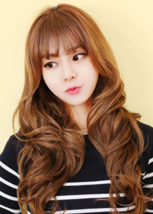 See-Through Bangs Fringe Wig