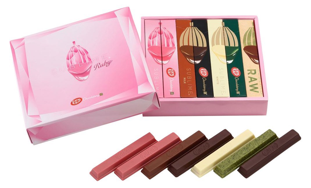 Kitkat Ruby Special Sweet Potato Flavored