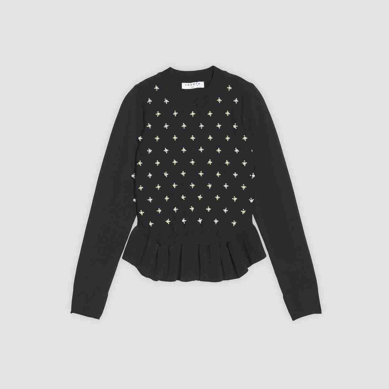 Sandro Pearl Sweater