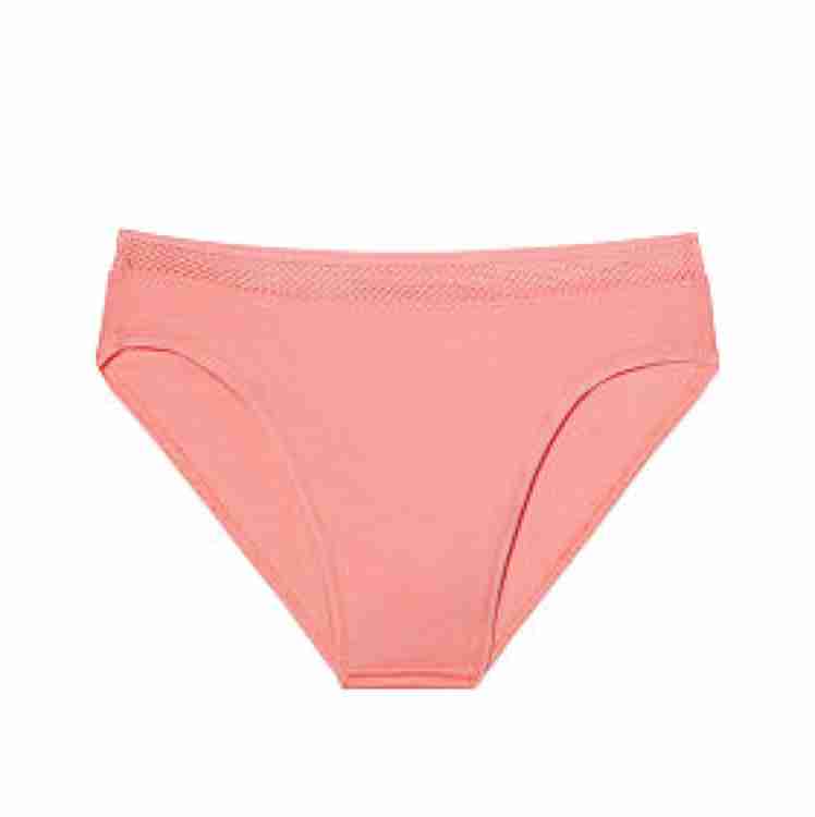 Fishnet-waist High-leg Brief Panty