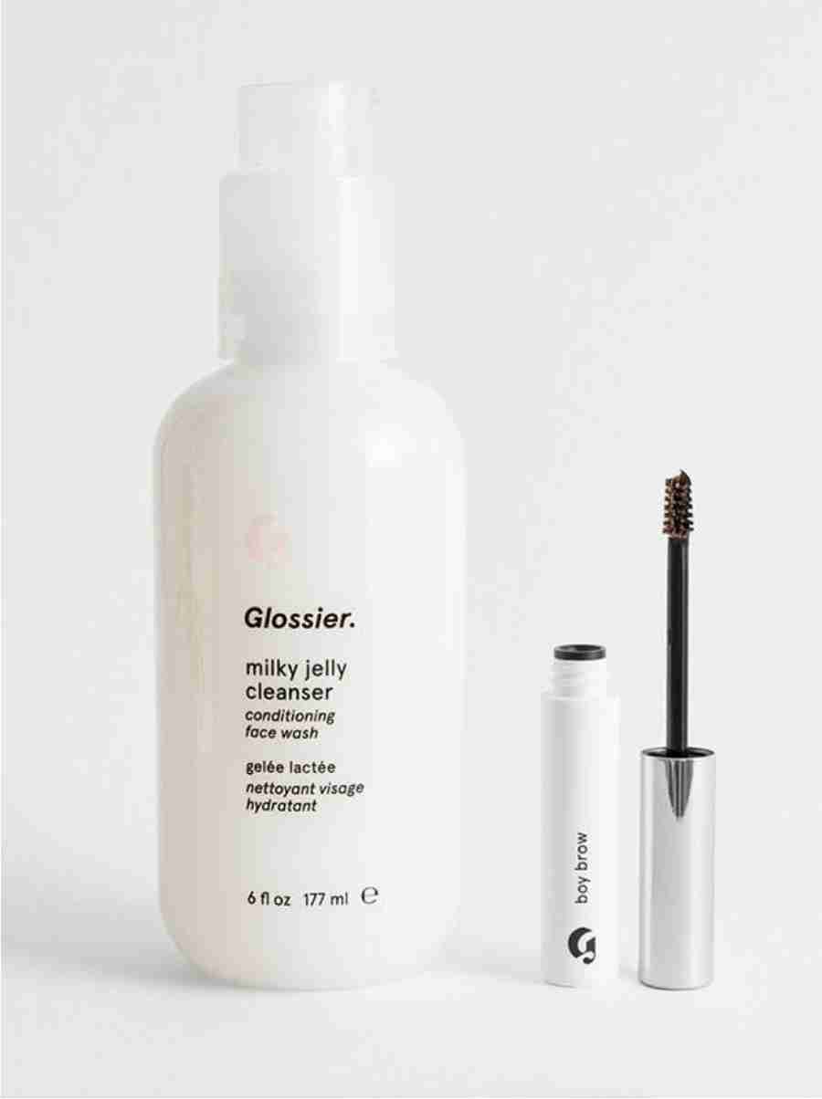 Milky Jelly Cleanser and Boy Brow Duo