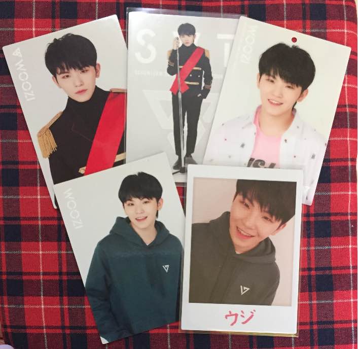 HMV Movie Woozi Polaroid Trading Card Set i