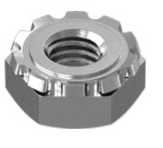 Locknut with External-Tooth Lock Washer