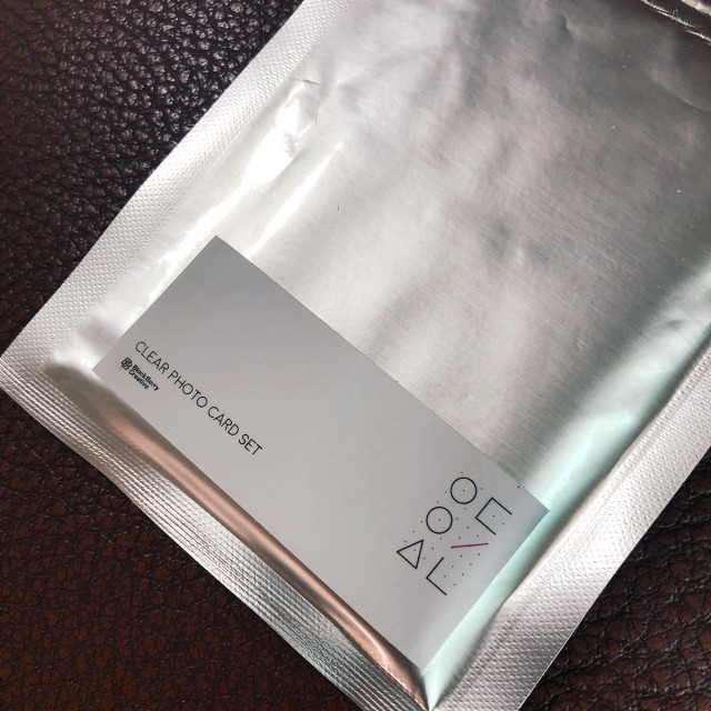 Up & Line Clear Photocard Set