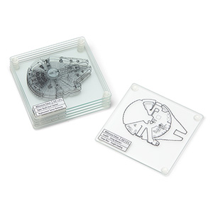 Star Wars Millenium Falcon - Coaster Set