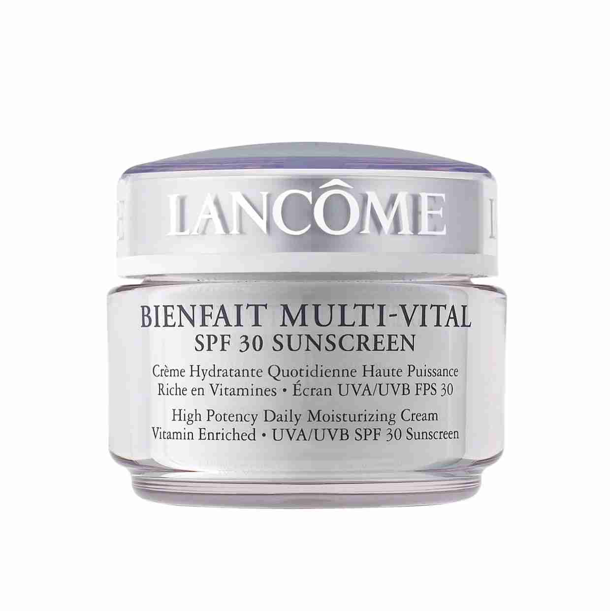 Bienfait Multi-Vital - SPF 30 Cream - High Potency Vitamin Enriched Daily Moisturizing Cream