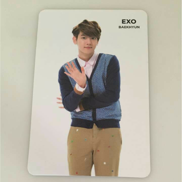 Baekhyun Photocard