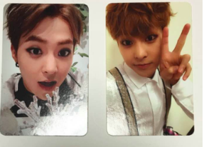 Xiumin set photocards