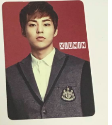 Xiumin Yes magazine