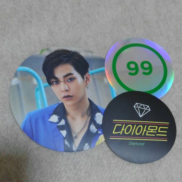 Xiumin sticker set