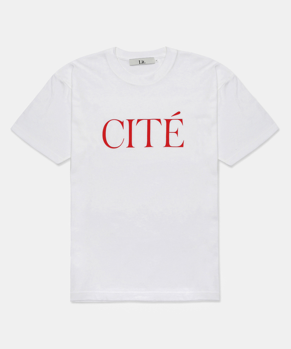 Lit. CITE T-SHIRT [WHITE]