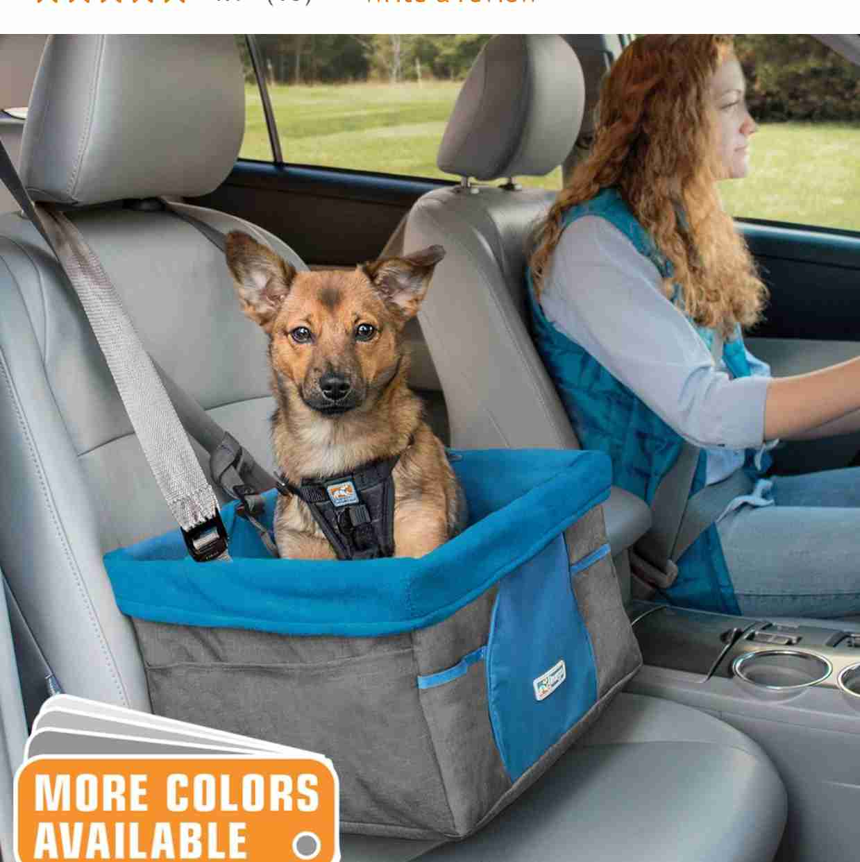 Dog Booster Seat, Heather Pattern