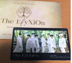 Photocard ticket