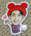 Sticker 9 pieces or Xiumin ver Set