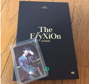 Dvd and photocard