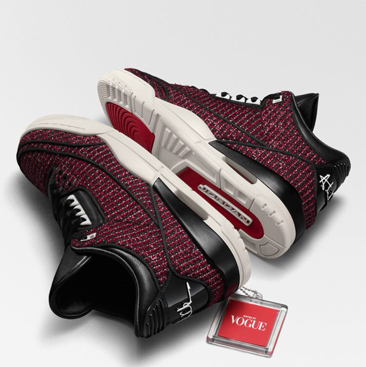 Womens Air Jordan 3 AWOK University Red
