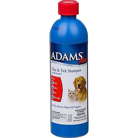 Adams Plus Flea & Tick Shampoo with Precor