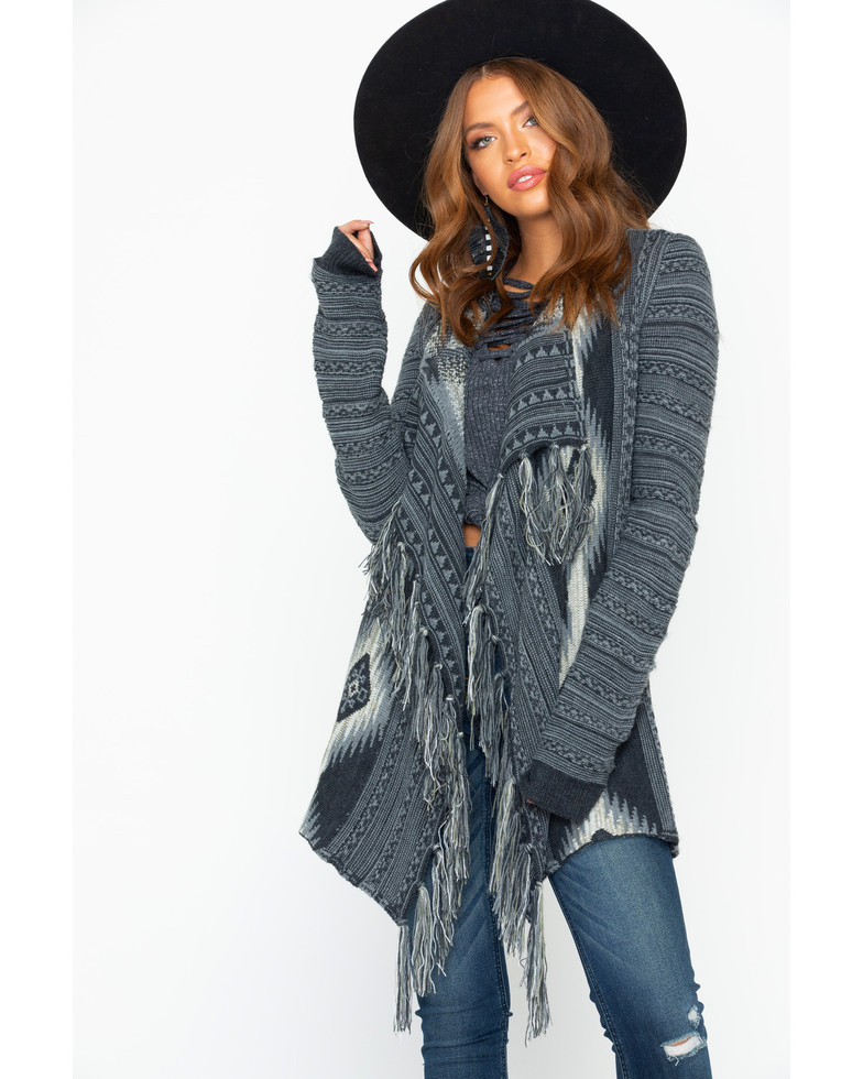 Women's Aztec Cascade Cardi Sweater