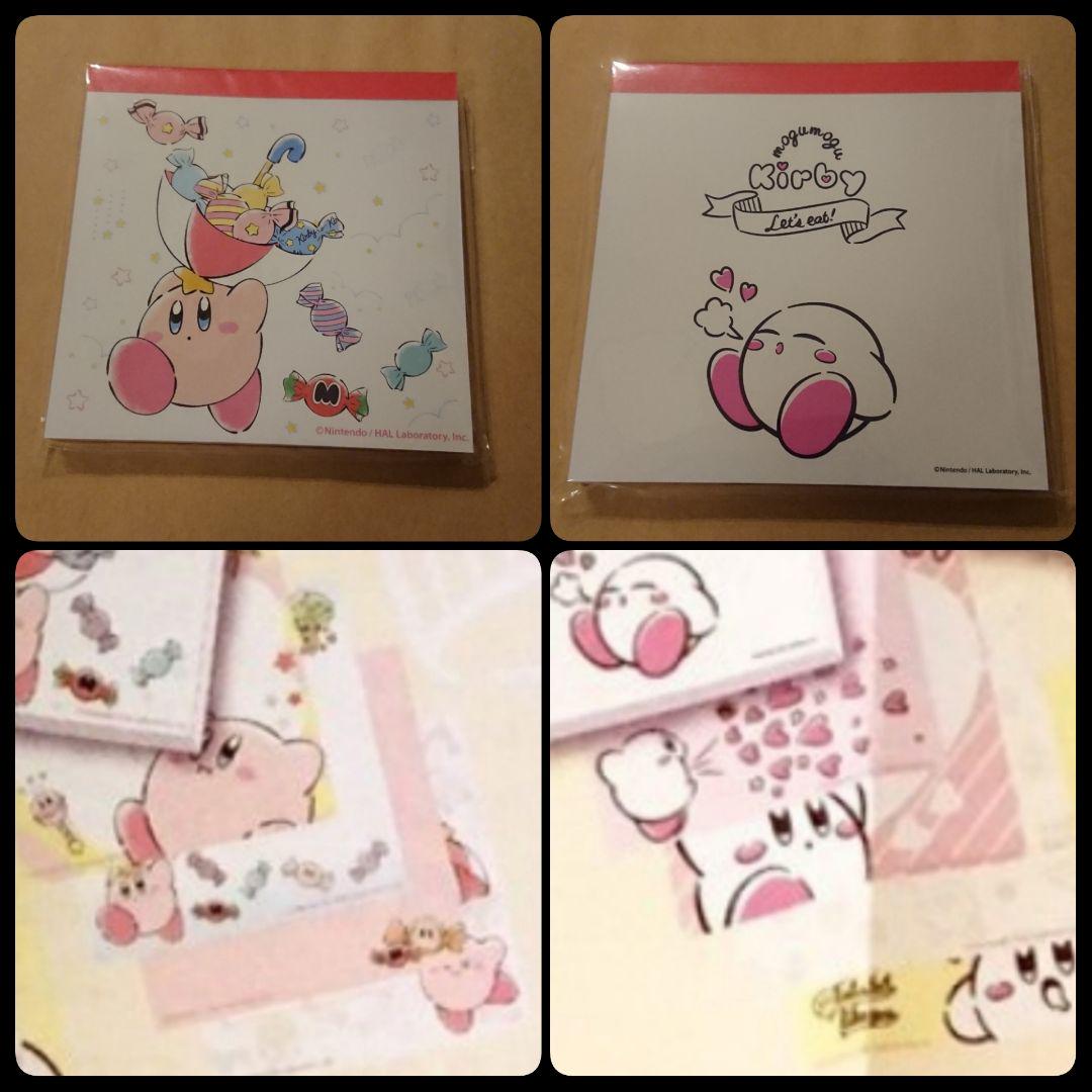 kirby memo pad