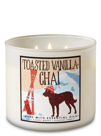 Toasted Vanilla Chia 3 Wick Candle