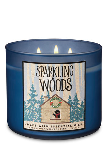 Sparkling Woods 3 Wick Candle